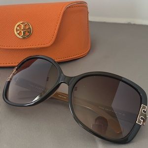 Tory Burch sunglasses with original case and bag